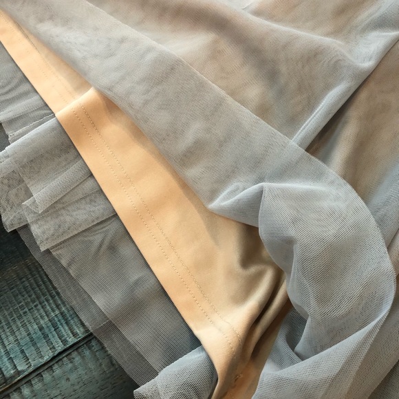 Blush/Silver Adriana Papell Cocktail Dress - Picture 3 of 3